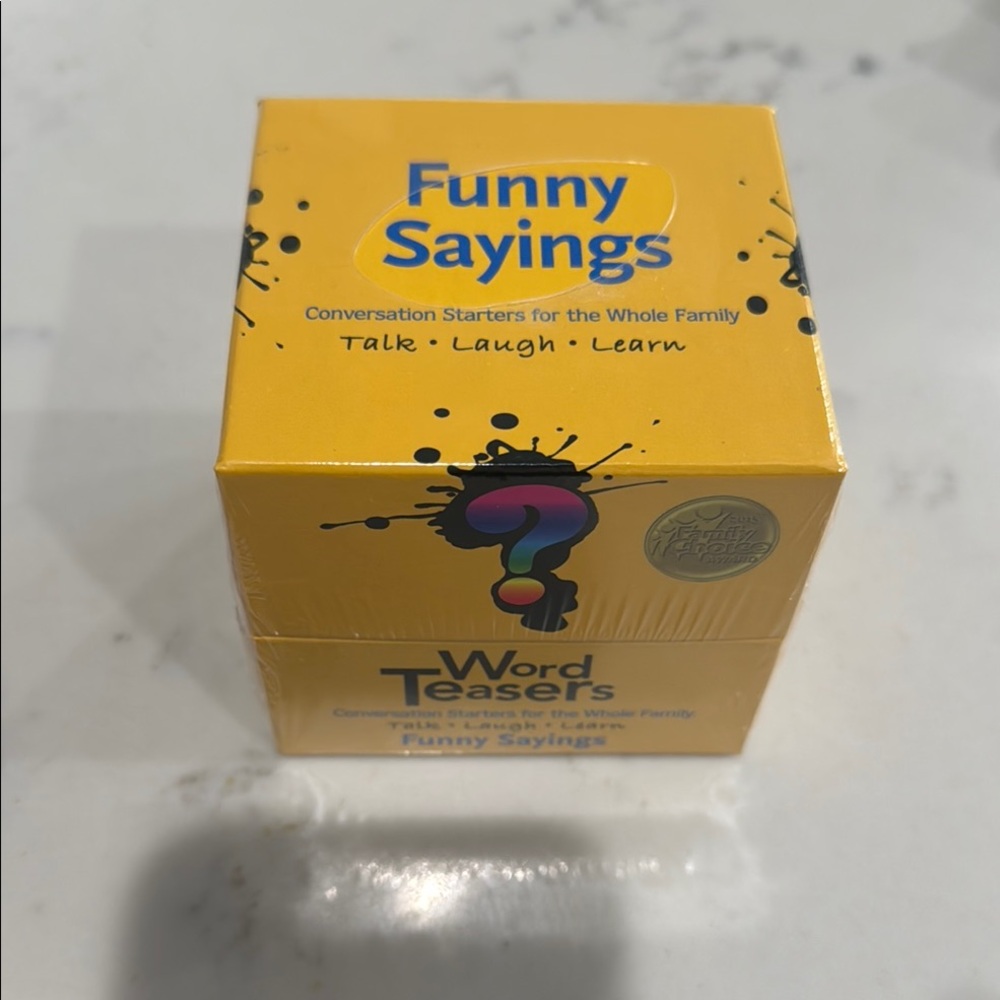 Word Teasers Funny Sayings card Game new in packaging